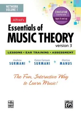 Alfred's Essentials of Music Theory Software, Version 3 Network Version, Vol 1: For 5 Users---$20 Each Additional User, Software