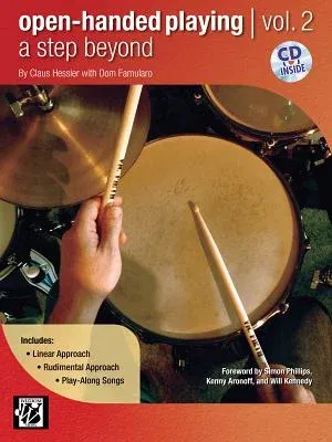 Open-Handed Playing, Vol 2: A Step Beyond, Book & Online Audio