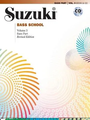 Suzuki Bass School, Vol 3: Bass Part, Book & CD (Revised)