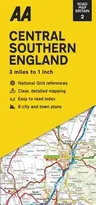 Road Map Britain: Central Southern England