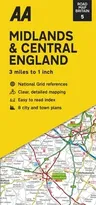 Road Map Britain: Midlands & Central England