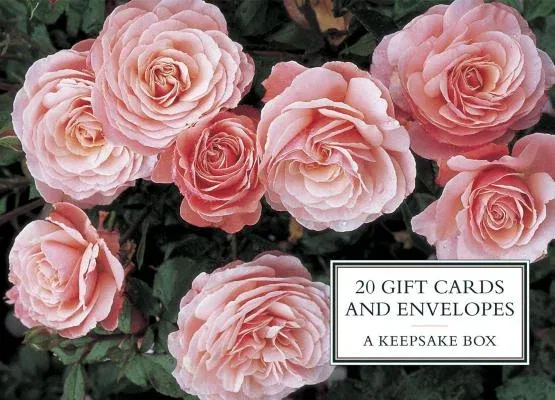 Tin Box of 20 Gift Cards and Envelopes: Roses: A Keepsake Tin Box of 20 High-Quality Beautiful Floral Gift Cards and Envelopes