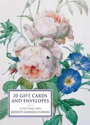 Tin Box of 20 Gift Cards and Envelopes: Redoute Glorious Flowers: A Keepsake Tin Box Featuring 20 High-Quality Fine-Art Gift Cards and Envelopes