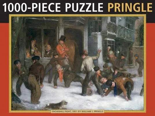 Pringle: 1000-Piece Puzzle: Snowball Fight, 1851, by William J. Pringle