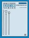 Dimensions III: For 4 Players, Conductor Score & Parts