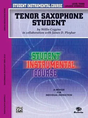 Tenor Saxophone Student: Level Three (Advanced Intermediate)