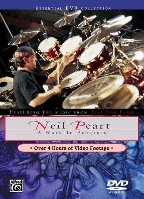 Neil Peart -- A Work in Progress: DVD (2002. Corr. 2nd Printing)