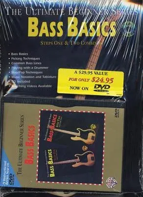 Ultimate Beginner Bass Basics Mega Pak: Book, CD & DVD [With DVD]