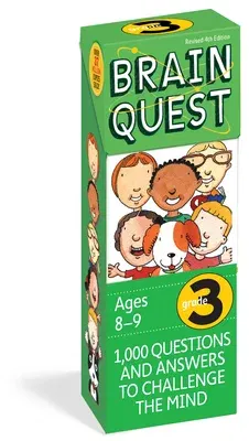 Brain Quest 3rd Grade Q&A Cards: 1000 Questions and Answers to Challenge the Mind. Curriculum-Based! Teacher-Approved! (Revised)