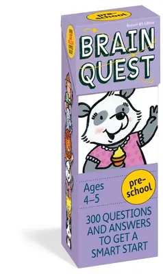 Brain Quest Preschool Q&A Cards: 300 Questions and Answers to Get a Smart Start. Curriculum-Based! Teacher-Approved! (Revised)