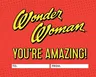 Wonder Woman: You're Amazing!: A Fill-In Book