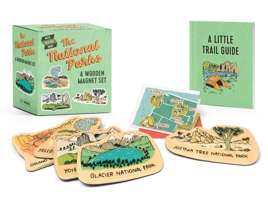 The National Parks: A Wooden Magnet Set