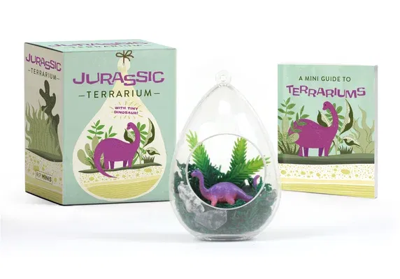 Jurassic Terrarium: With Tiny Dinosaur!