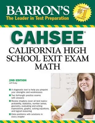 Cahsee--Math: California High School Exit Exam