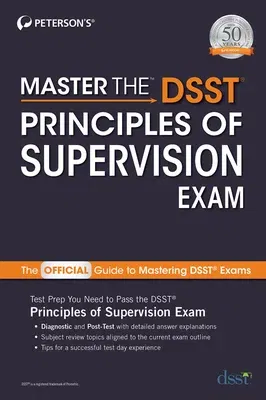 Master the Dsst Principles of Supervision