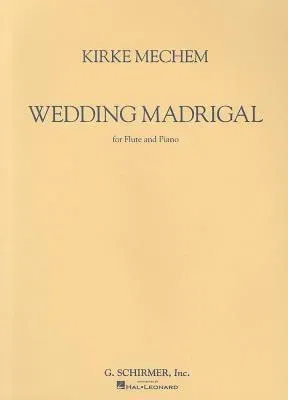 Wedding Madrigal for Flute and Piano