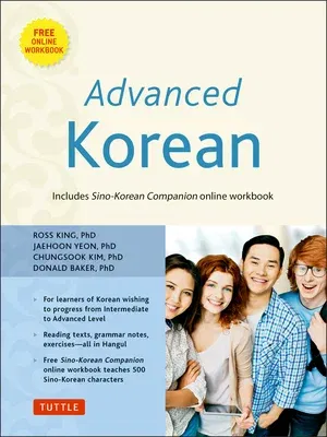 Advanced Korean: Includes Downloadable Sino-Korean Companion Workbook [With DVD ROM]