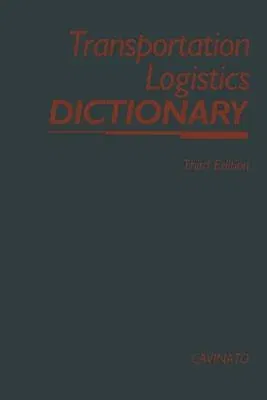 Transportation-Logistics Dictionary (1989)