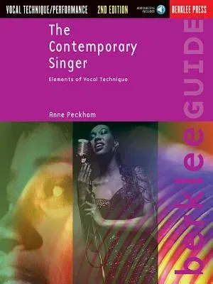 The Contemporary Singer - 2nd Edition Elements of Vocal Technique Book/Online Audio (Revised)