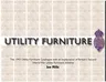 Utility Furniture of the Second World War: The 1943 Utility Furniture Catalogue with an Explanation of Britain's Second World War Utility Furniture Sc