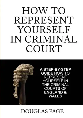 How To Represent Yourself In Criminal Court