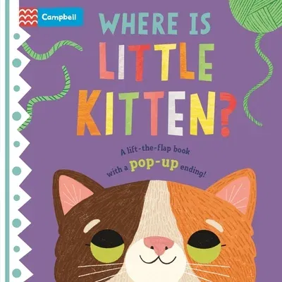 Where Is Little Kitten?: The Lift-The-Flap Book with a Pop-Up Ending!