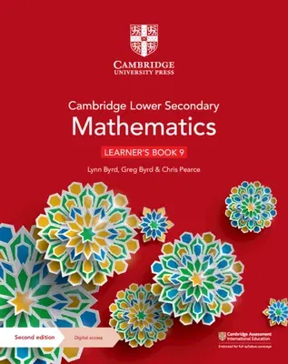 Cambridge Lower Secondary Mathematics Learner's Book 9 with Digital Access (1 Year) (Revised)