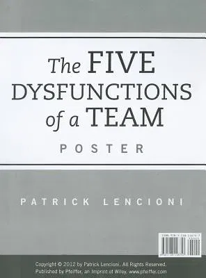 The Five Dysfunctions of a Team Poster (Revised)