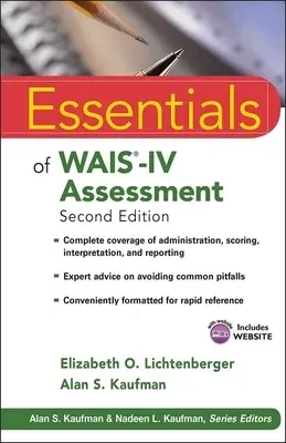 Essentials of Wais-IV Assessment [With CDROM]