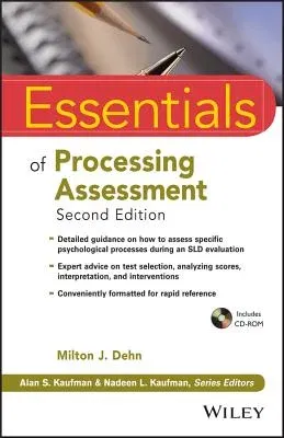 Essentials of Processing Assessment [With CD (Audio)]