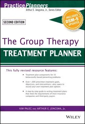 The Group Therapy Treatment Planner, with Dsm-5 Updates (Updated 2nd)