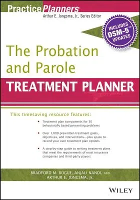 The Probation and Parole Treatment Planner, with Dsm 5 Updates