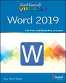 Teach Yourself Visually Word 2019