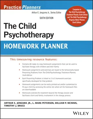 Child Psychotherapy Homework Planner