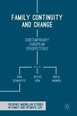 Family Continuity and Change: Contemporary European Perspectives (2017)