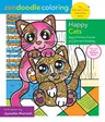 Zendoodle Coloring: Happy Cats: Joyful Feline Friends to Color and Display