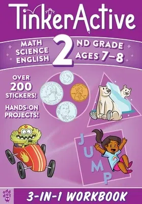 Tinkeractive Workbooks: 2nd Grade Bind-Up: Math, Science, English Language Arts