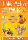 Tinkeractive Workbooks: Pre-K Bind-Up: Math, Science, English Language Arts