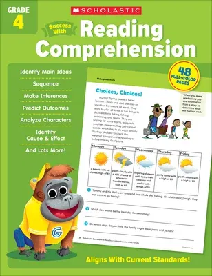 Scholastic Success with Reading Comprehension Grade 4