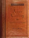 Jesus Calling, Large Text Brown Leathersoft, with Full Scriptures: Enjoying Peace in His Presence (a 365-Day Devotional) (Large Deluxe)