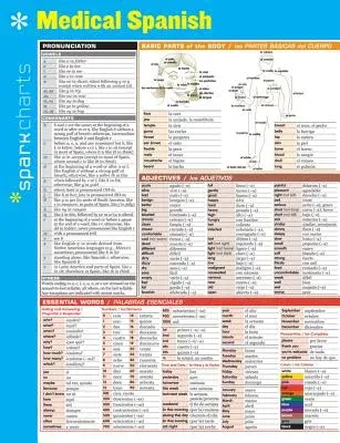 Medical Spanish Sparkcharts: Volume 40