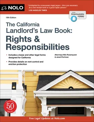 The California Landlord's Law Book: Rights & Responsibilities