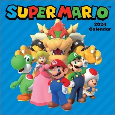 Super Mario 2024 Wall Calendar