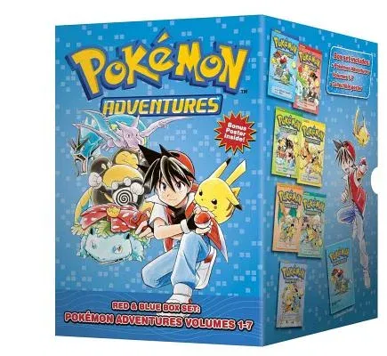 Pokémon Adventures Red & Blue Box Set (Set Includes Vols. 1-7)