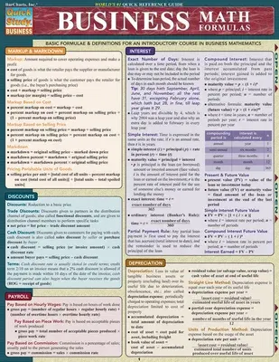 Business Math Formulas