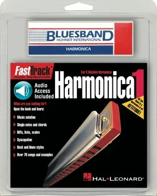 Fasttrack Mini Harmonica Pack: Book/Online Audio/Harmonica Pack