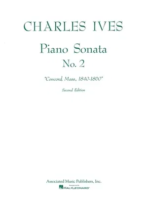 Sonata No. 2 (2nd Ed.) Concord, Mass 1840-60: Piano Solo