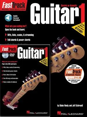 Fasttrack Guitar Method Starter Pack: Book/Online Audio/DVD Pack [With CD (Audio) and DVD]