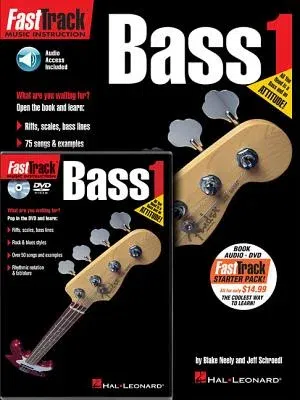 Fasttrack Bass Method Starter Pack: Book/Online Media [With CD (Audio) and DVD]