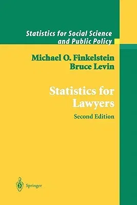 Statistics for Lawyers (Softcover Reprint of the Original 2nd 2001)